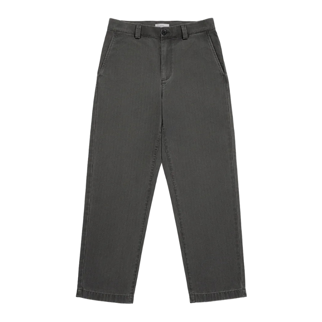 Wythe Washed Herringbone Trousers