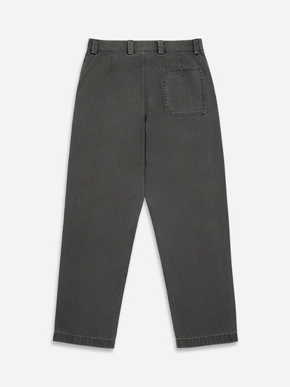 Wythe Washed Herringbone Trousers