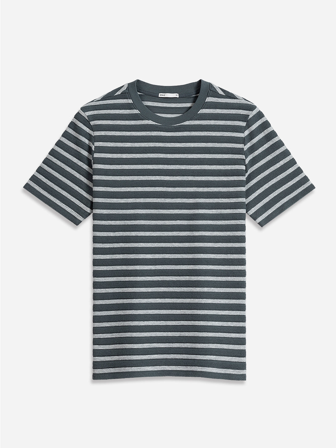 Alphabet Sculpted Stripe Tee