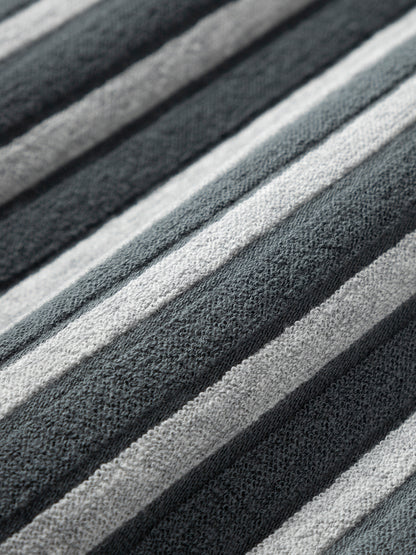 Alphabet Sculpted Stripe Tee