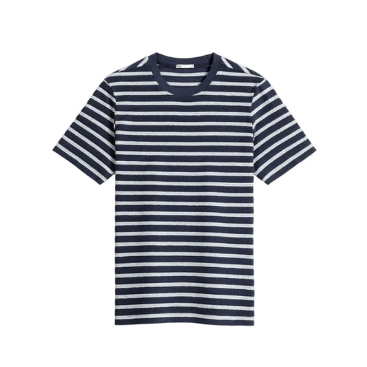 Alphabet Sculpted Stripe Tee
