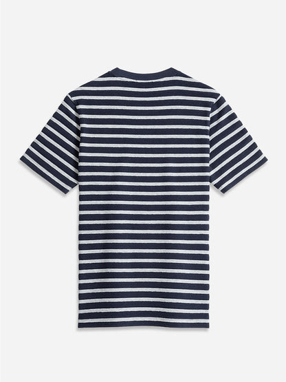 Alphabet Sculpted Stripe Tee