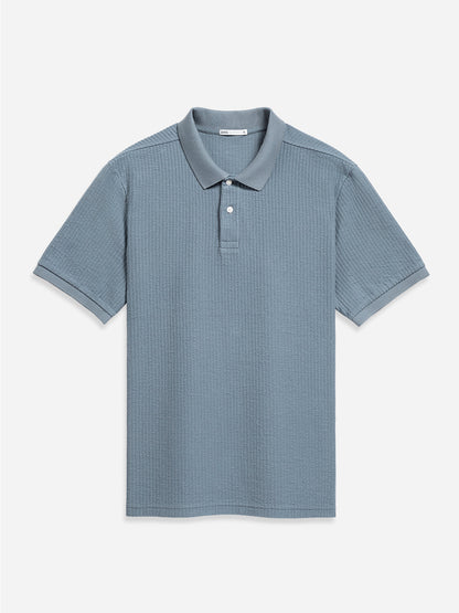 Sasco Jacquard Ripple Polo