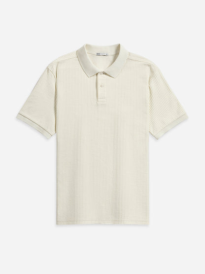 Sasco Jacquard Ripple Polo