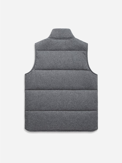 Raul Woollen Puffer Vest