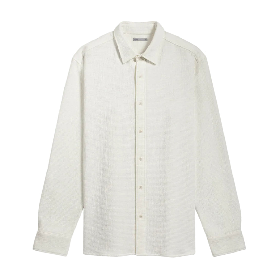 Varick Jacquard Texture Overshirt