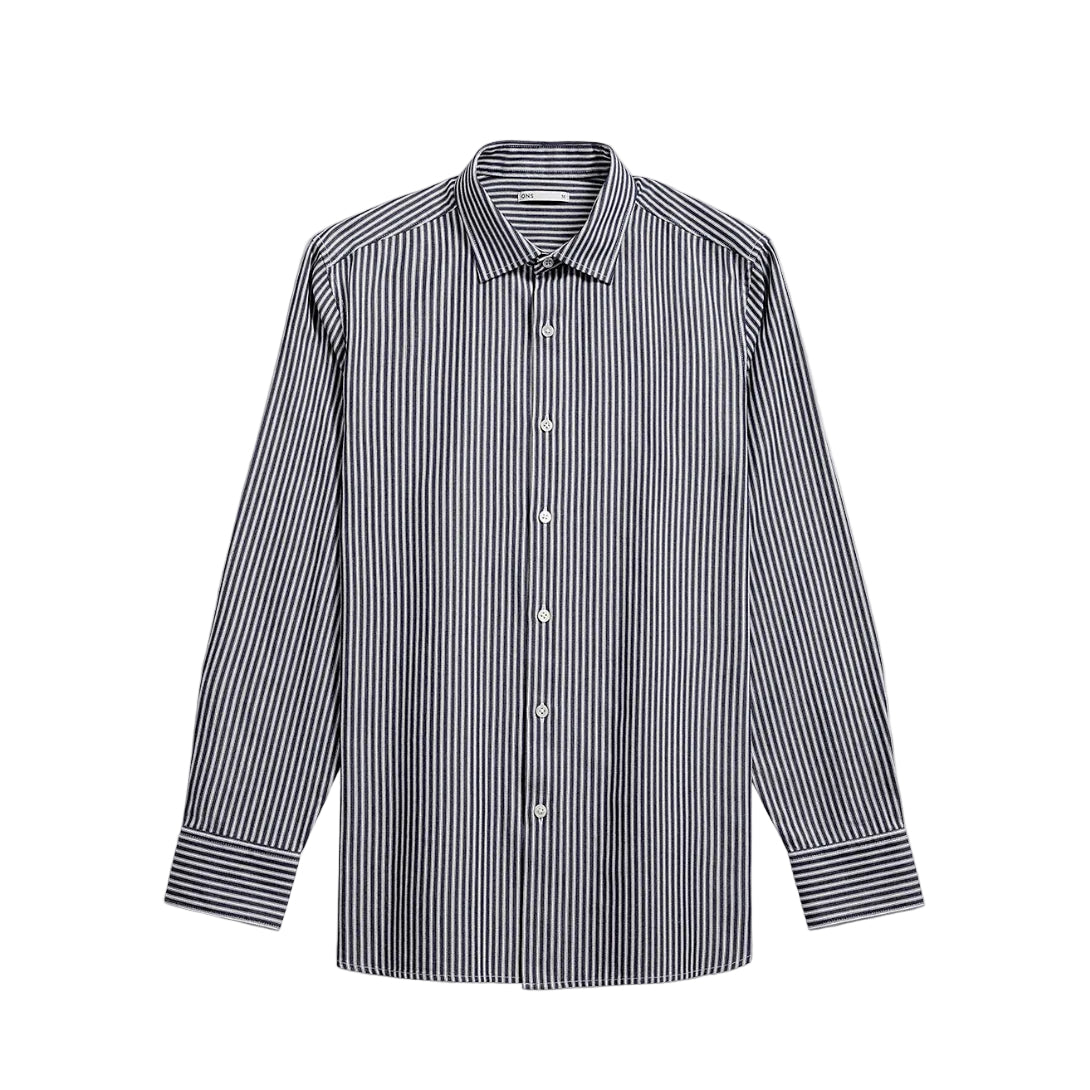 Adrian Chalk Stripe Shirt