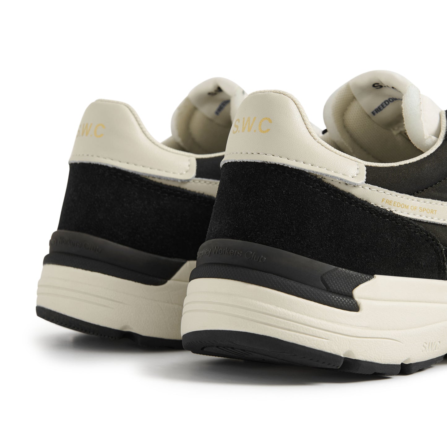 Osier S-Strike Suede Mix Black (unisex)