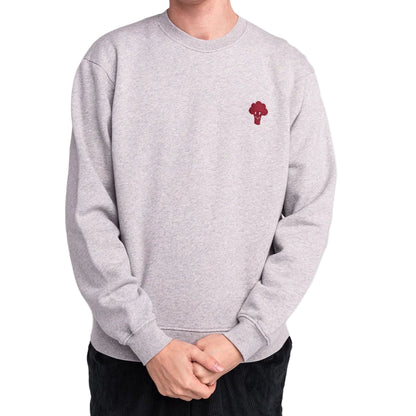 Mottled grey Good soup sweatshirt