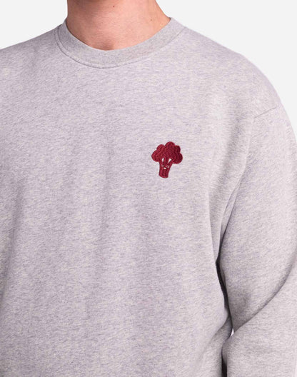 Mottled grey Good soup sweatshirt