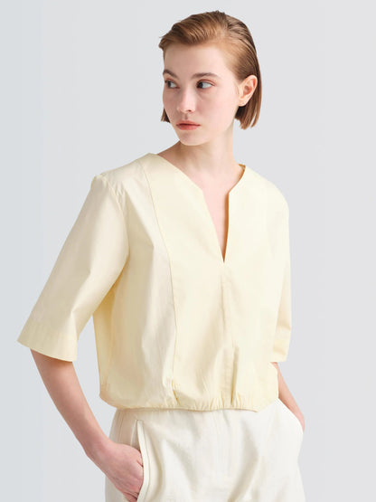 Organic Cotton Poplin "Maisie" Top