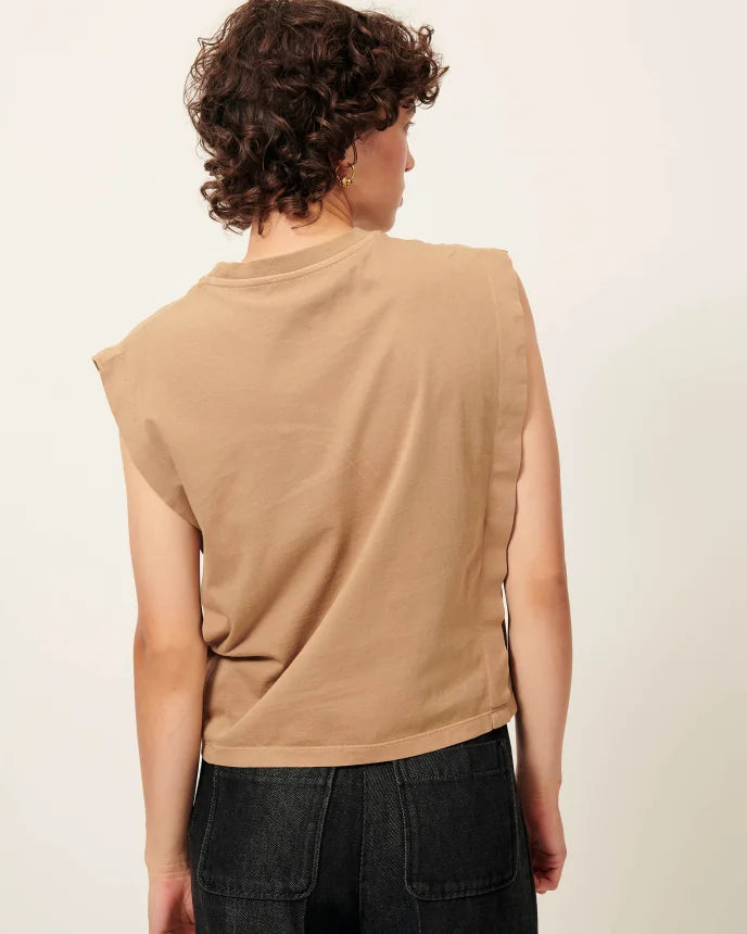 Orlando Pleated Sleeveless T-Shir