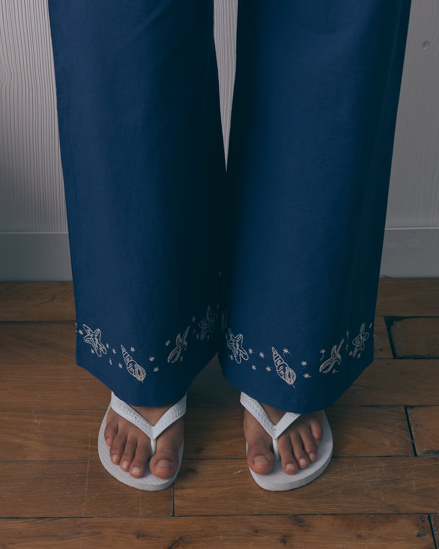 Oudin Poplin Cotton Seashells