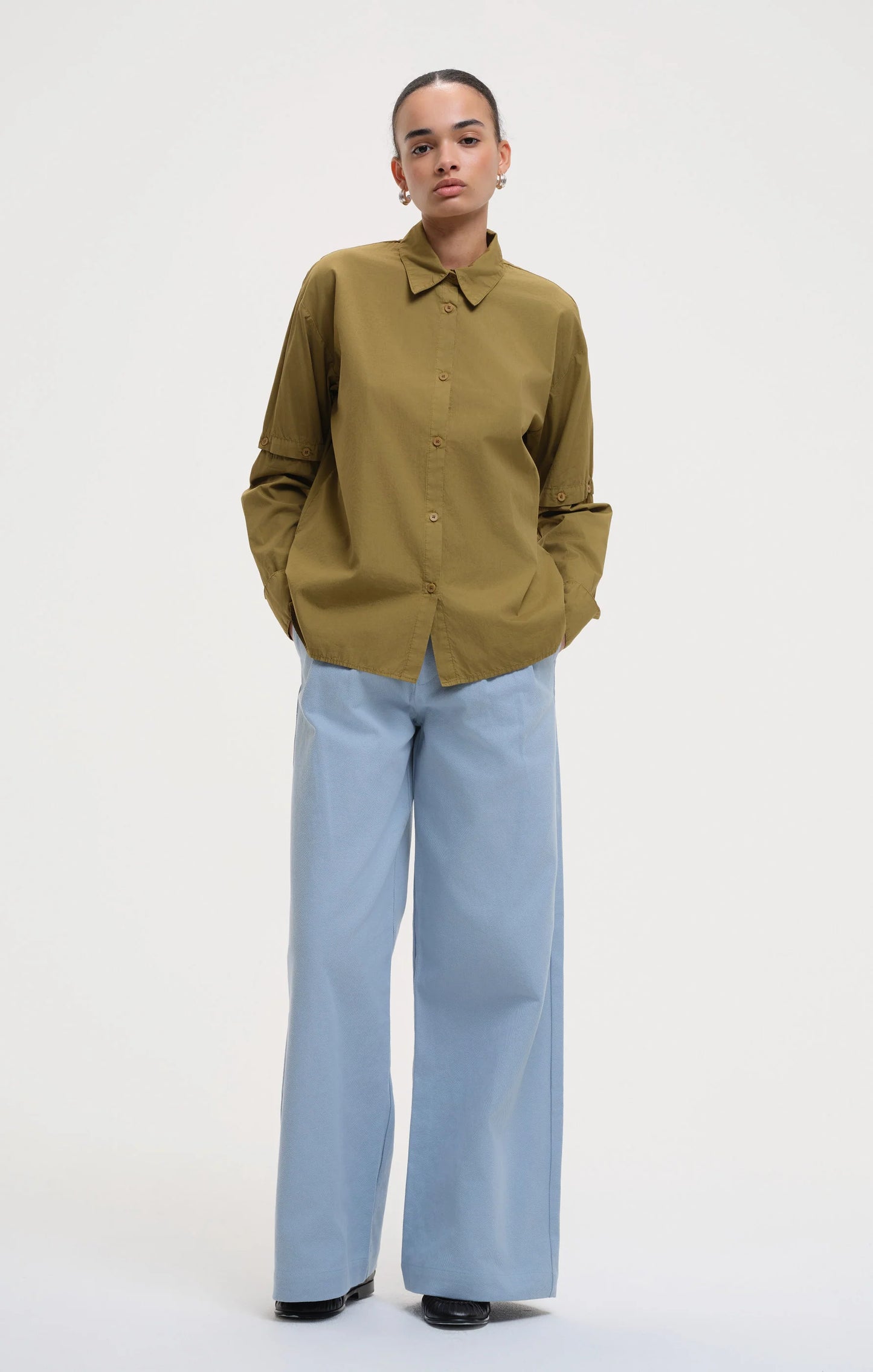 Button Sleeve Shirt