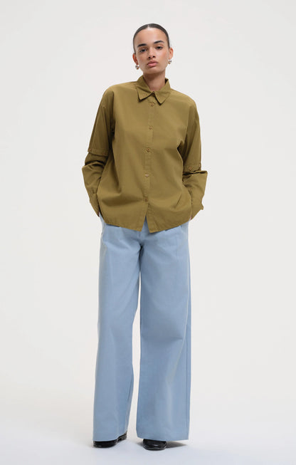 Button Sleeve Shirt
