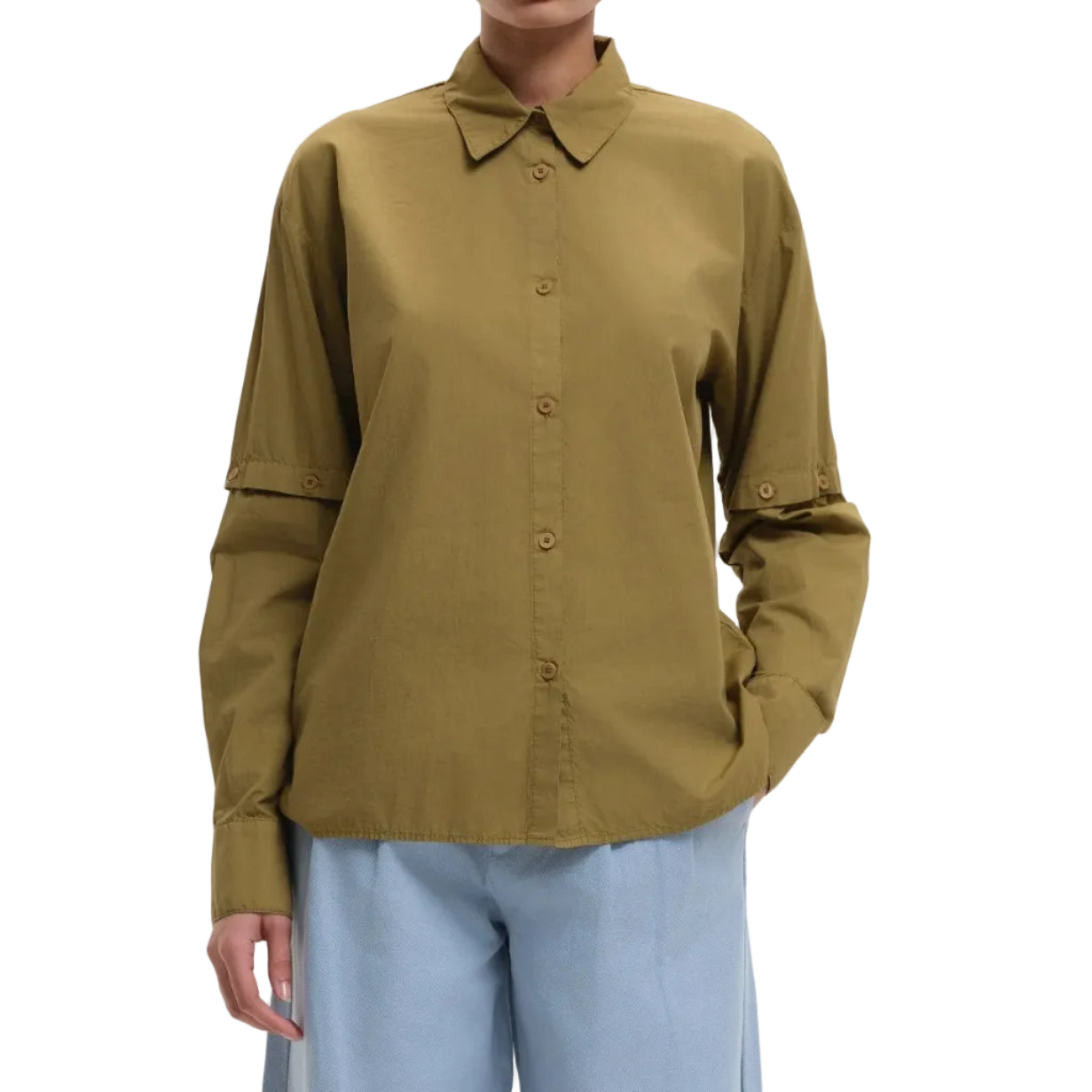 Button Sleeve Shirt