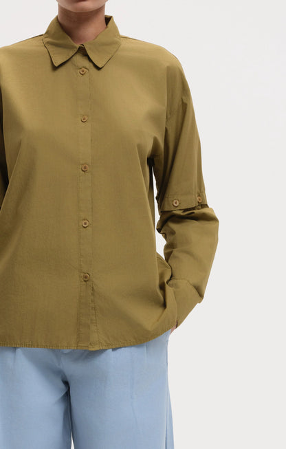 Button Sleeve Shirt