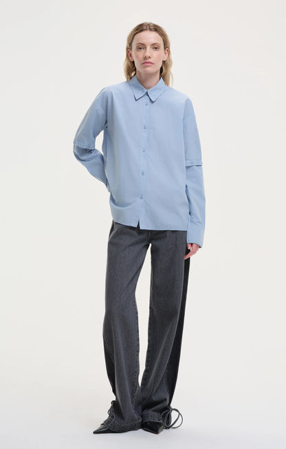 Button Sleeve Shirt