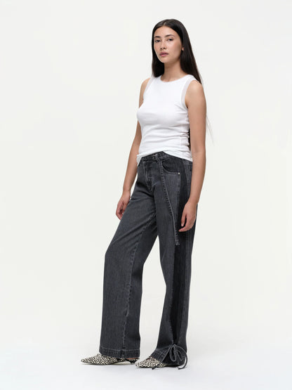Rib Tank With Mesh Shoulder