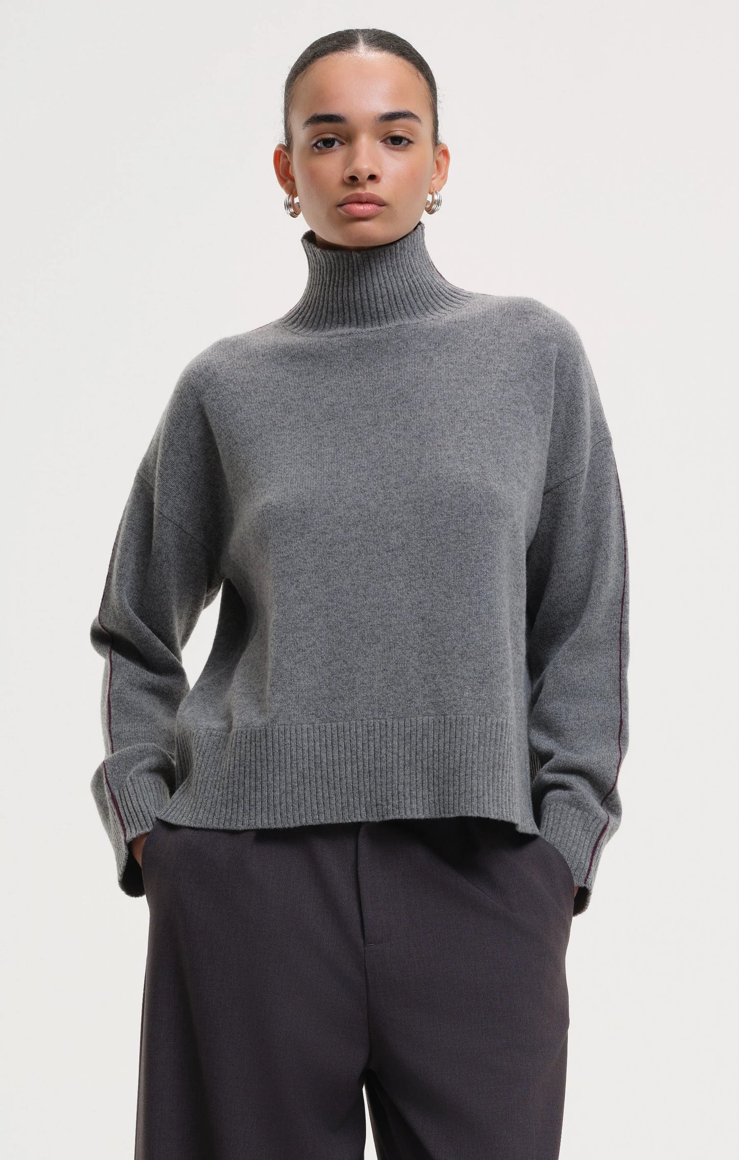 Turtle Neck Stripe
