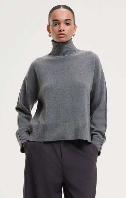 Turtle Neck Stripe
