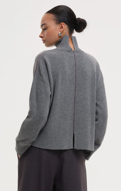 Turtle Neck Stripe