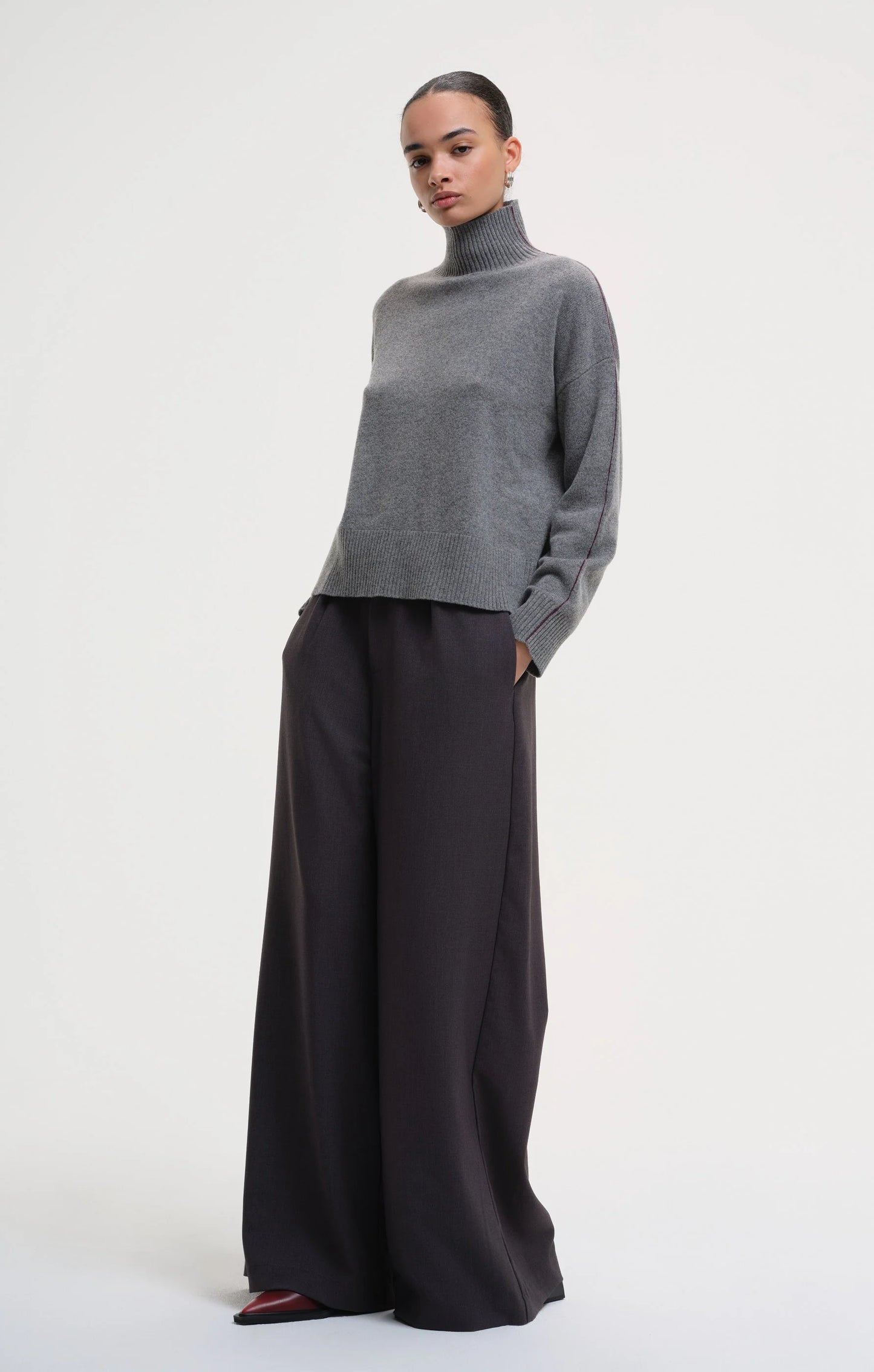 Turtle Neck Stripe