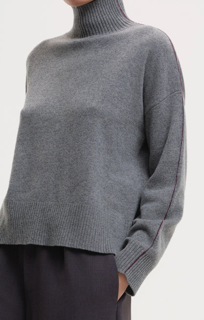 Turtle Neck Stripe