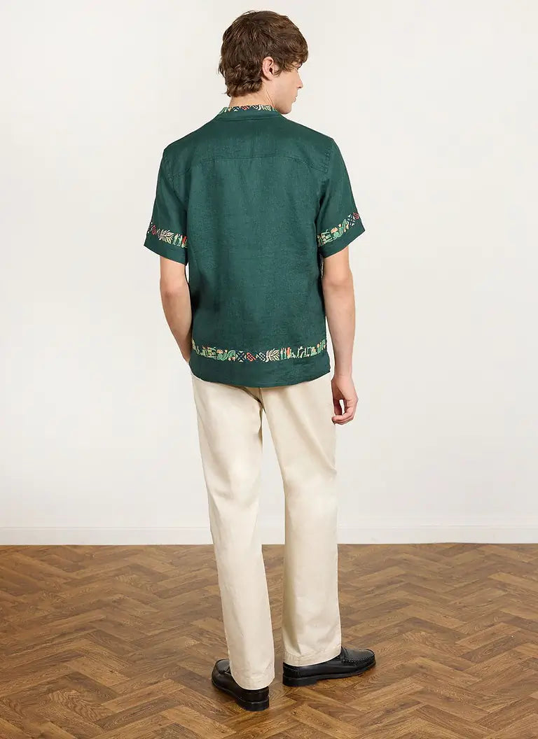 Import Embroidered Cuban Shirt