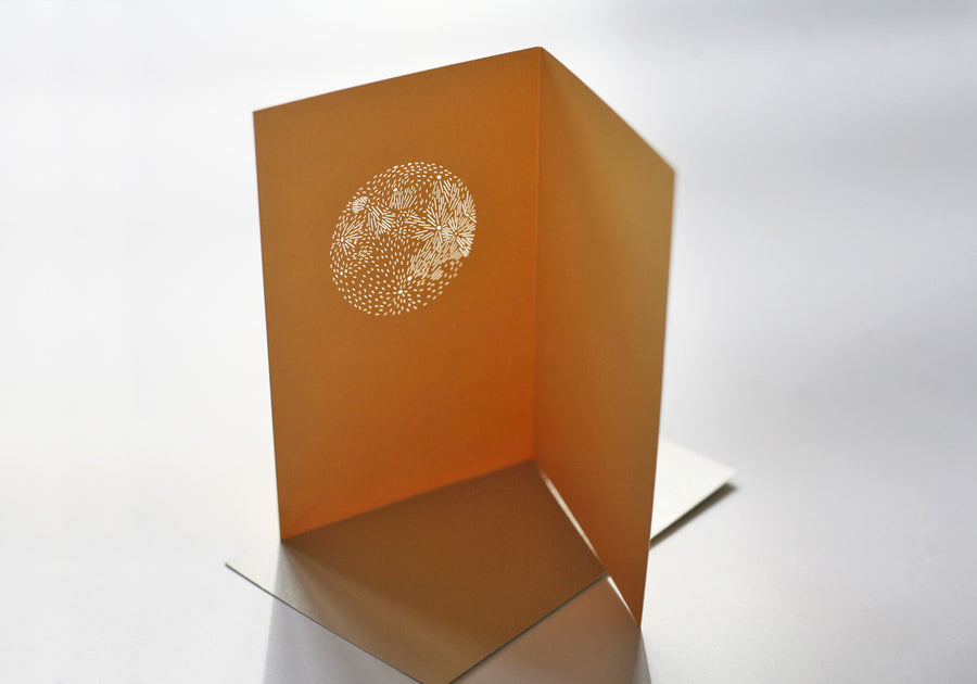 Porigami Card Mini Moon 8.5x13.5 cm
