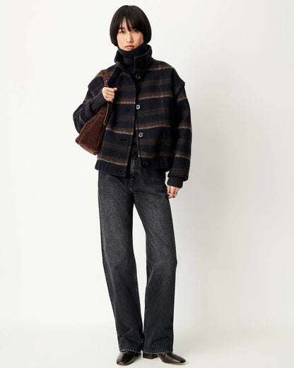 Paolino Coat With Shoulder Pleats