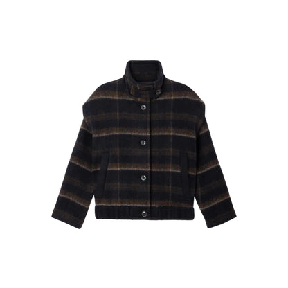 Paolino Coat With Shoulder Pleats