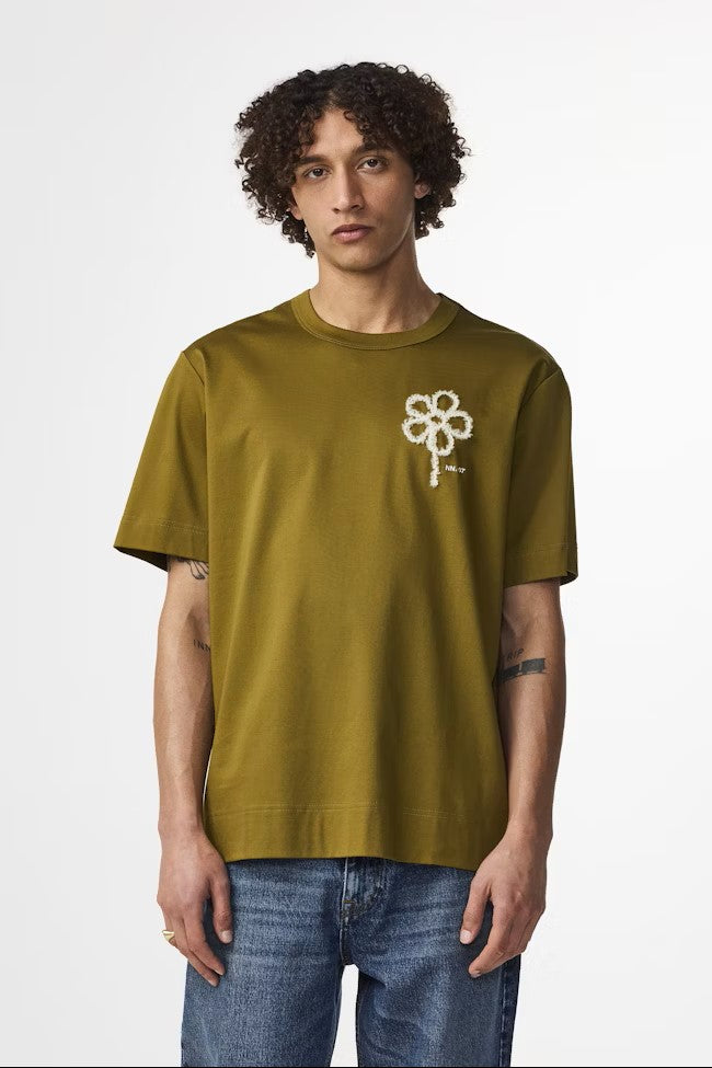 Pedro Embroidery organic cotton Tee