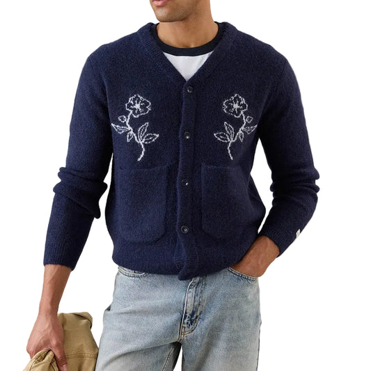 Gibson Jacquard Cardigan