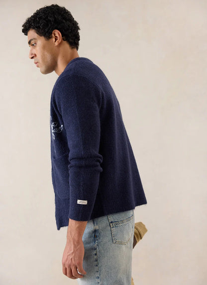 Gibson Jacquard Cardigan