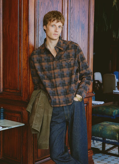 Parker Boxy Long Sleeve Shirt