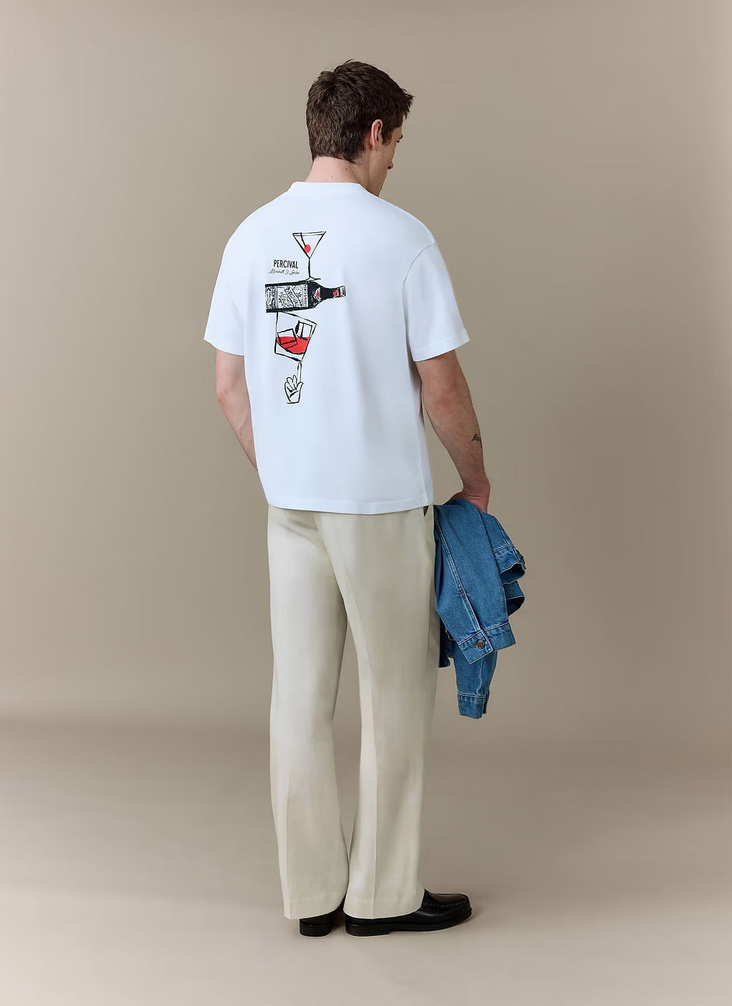 Perci And Rossi Martini Oversized T Shirt