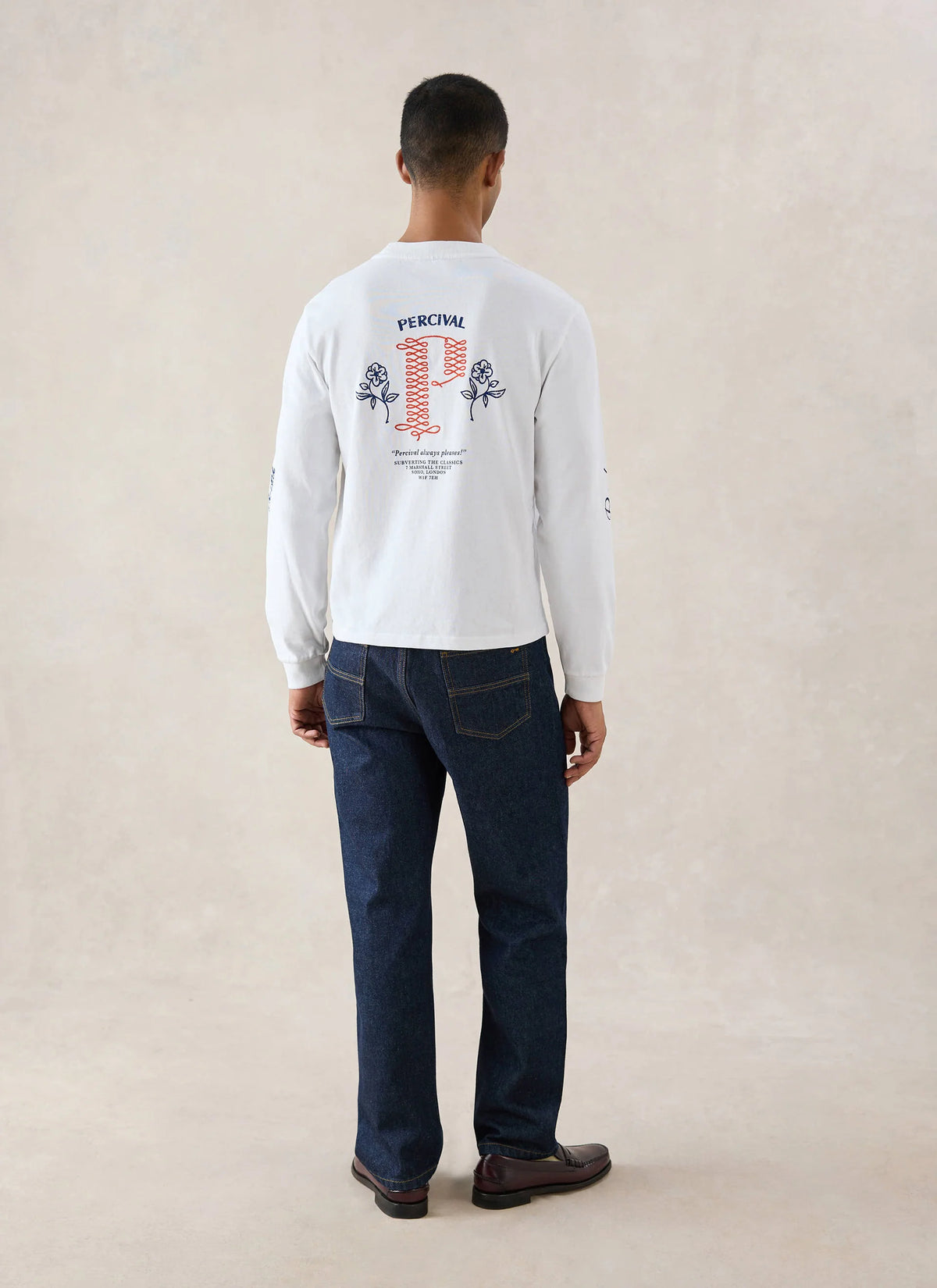 Tucker Cropped Boxy Long Sleeve T Shirt