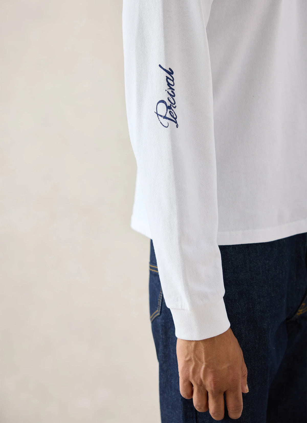 Tucker Cropped Boxy Long Sleeve T Shirt