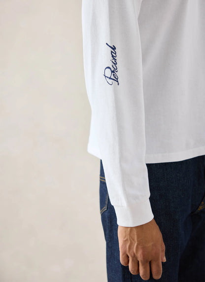 Tucker Cropped Boxy Long Sleeve T Shirt