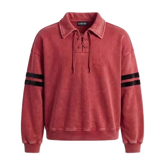 Peyton Sweatshirt in Washed Red