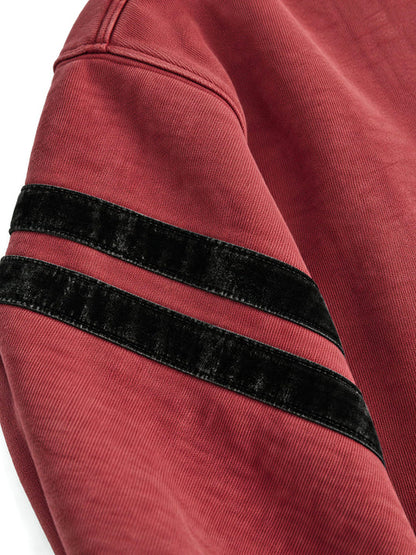 Peyton Sweatshirt in Washed Red