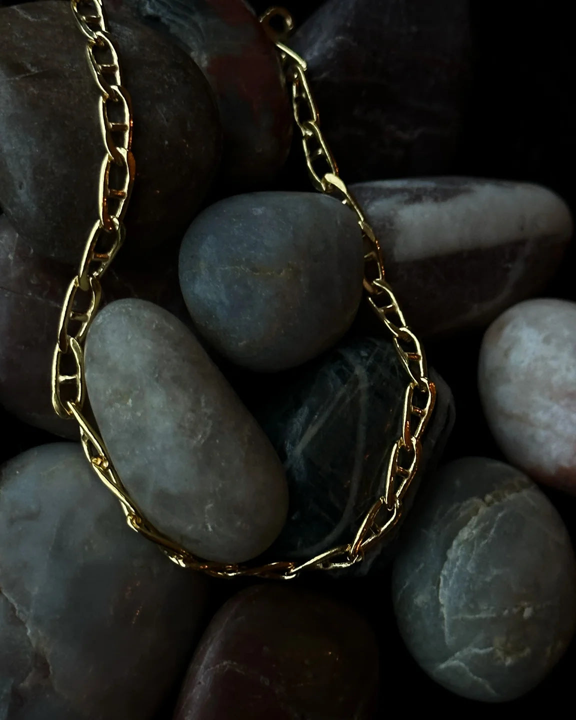Aurora Necklace 925 GP, 45cm