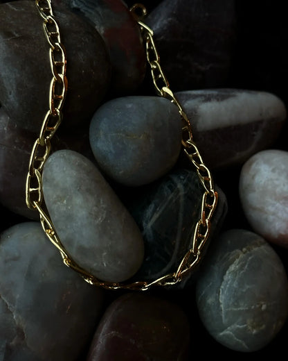 Aurora Necklace 925 GP, 45cm