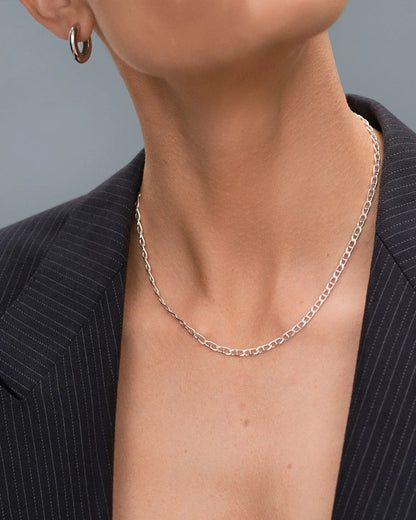 Aurora Necklace 925, 45cm