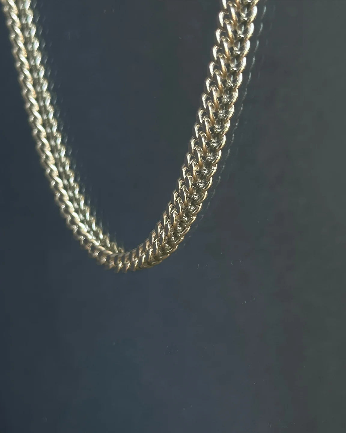 Curb Necklace M 925 45cm