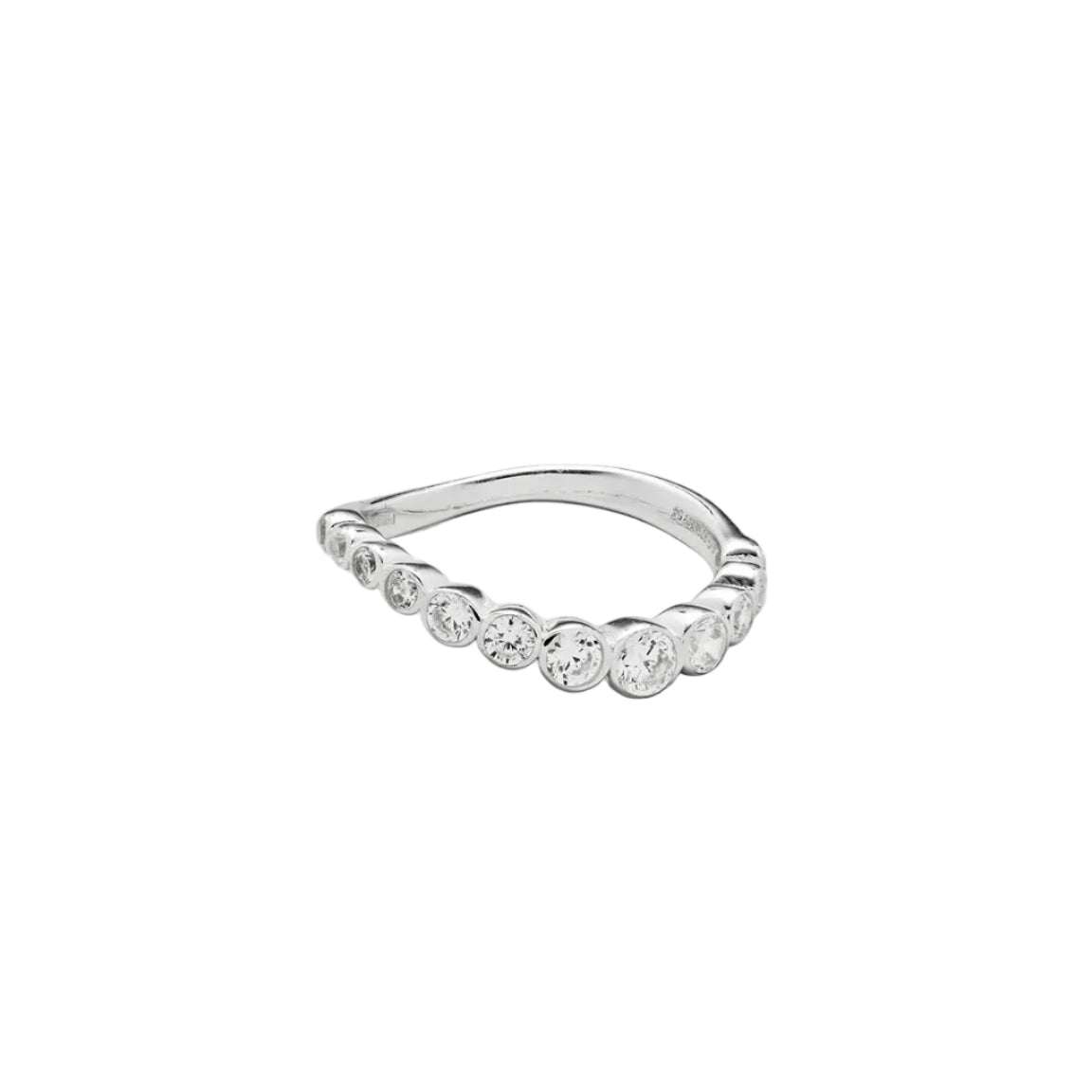 Wave Nona Ring 925