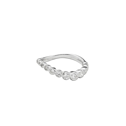 Wave Nona Ring 925