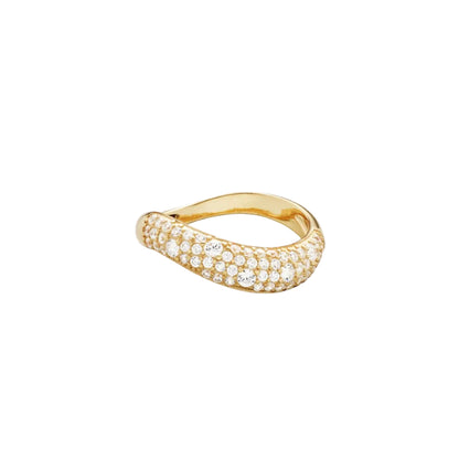Wave Ring 925 GP