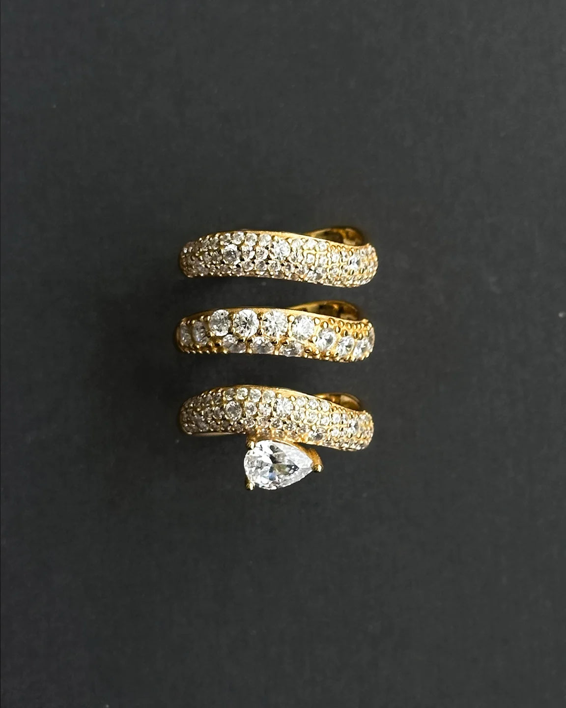 Wave Ring 925 GP